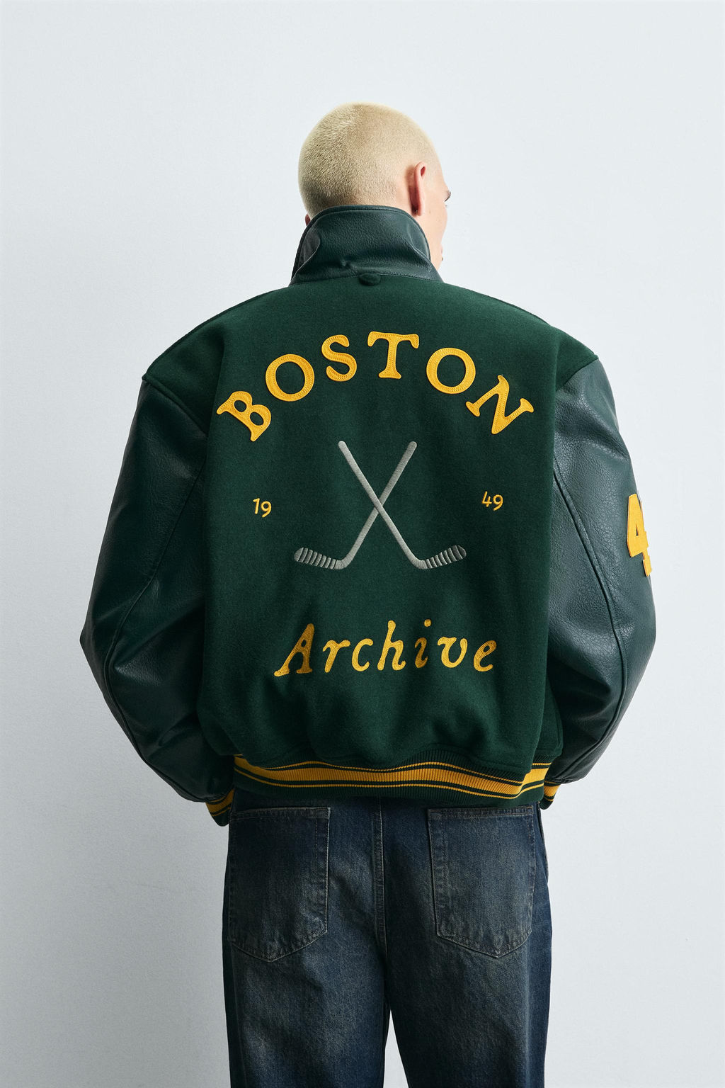 CONTRAST BOMBER JACKET - Zara фото 3