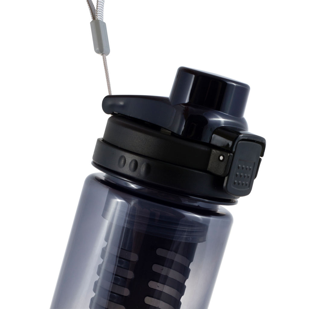 Бутылка спортивная для воды 750мл из пластика (тритан) (тёмный, тёмно-зелёный, бордовый) (2304) /KAM - Kamille фото 11