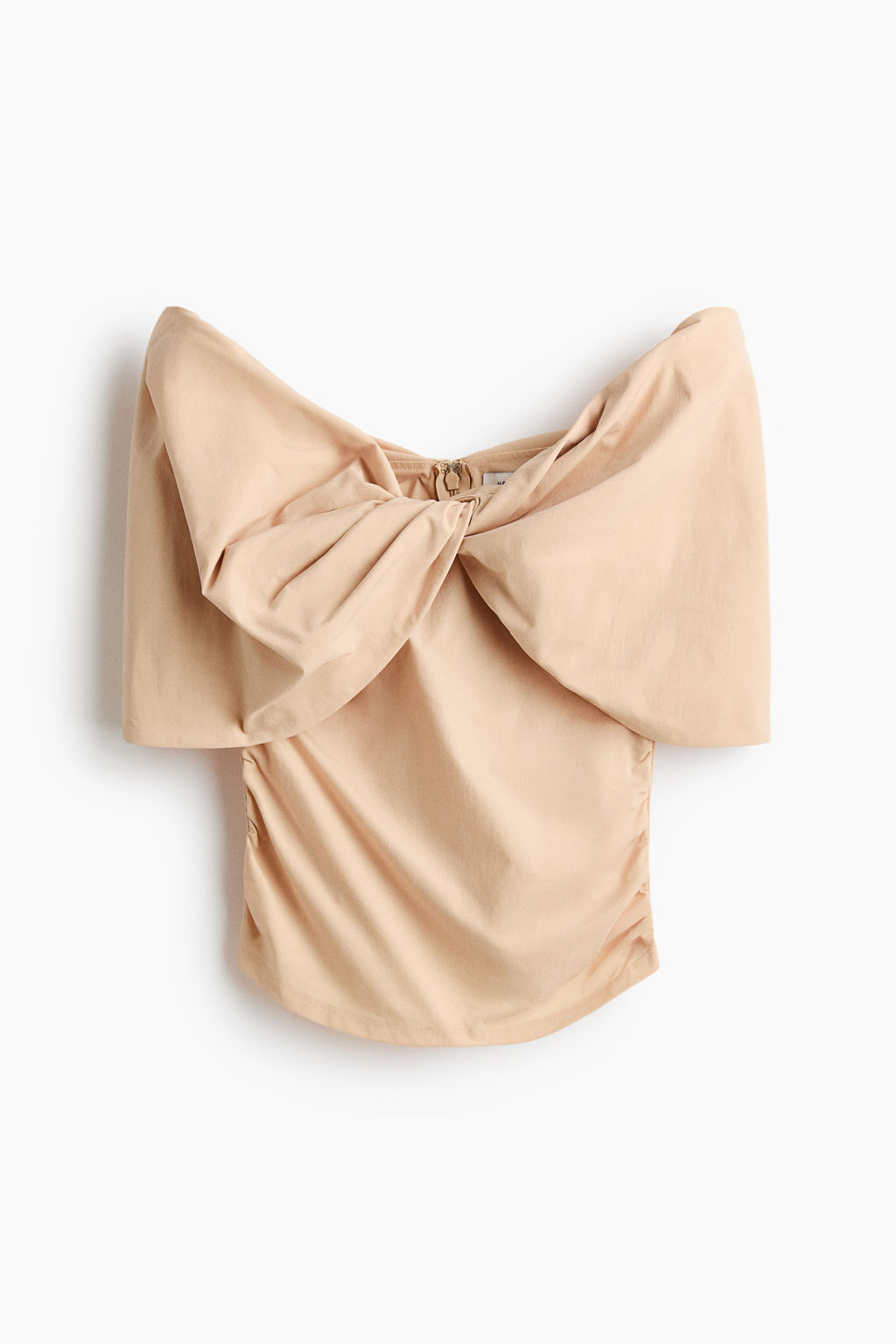 Top off-the-shoulder con detalle girado - H&m фото 2