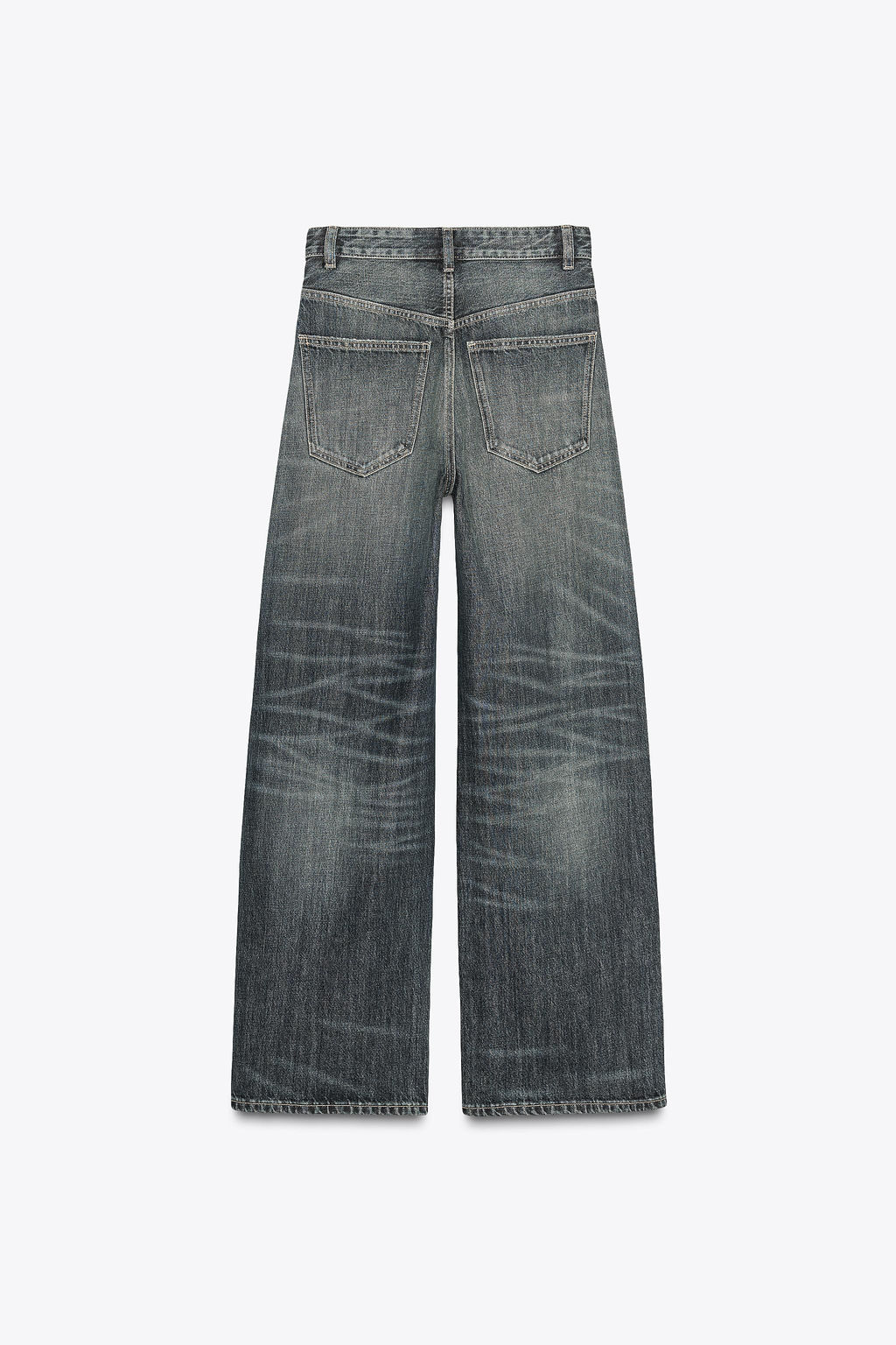 TRF EXTRA WIDE-LEG HIGH-WAIST JEANS - Zara фото 8
