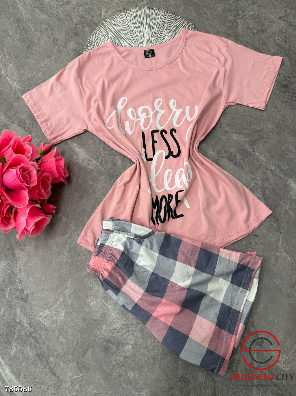 Женская пижама с шортами - Bruno фото 2