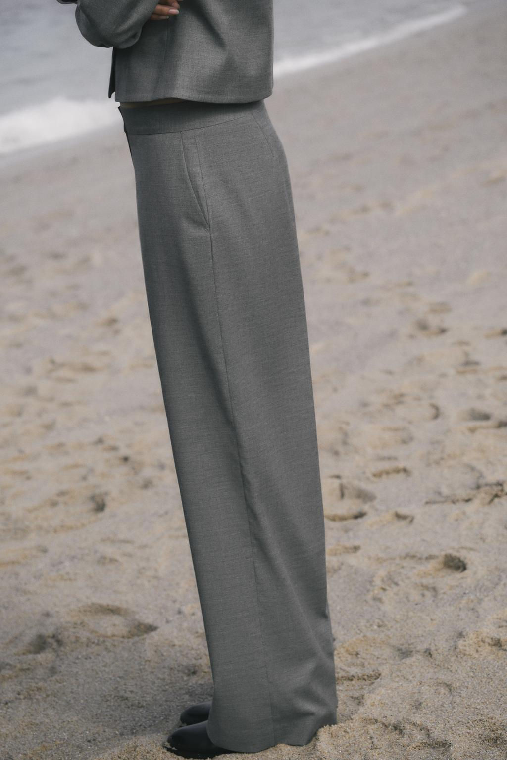 STRAIGHT FIT TROUSERS - Zara фото 2