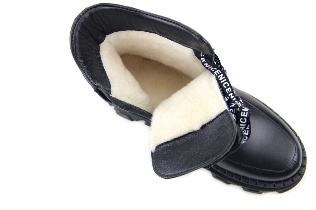 Ботинки 328.astra32bl.black/Байка