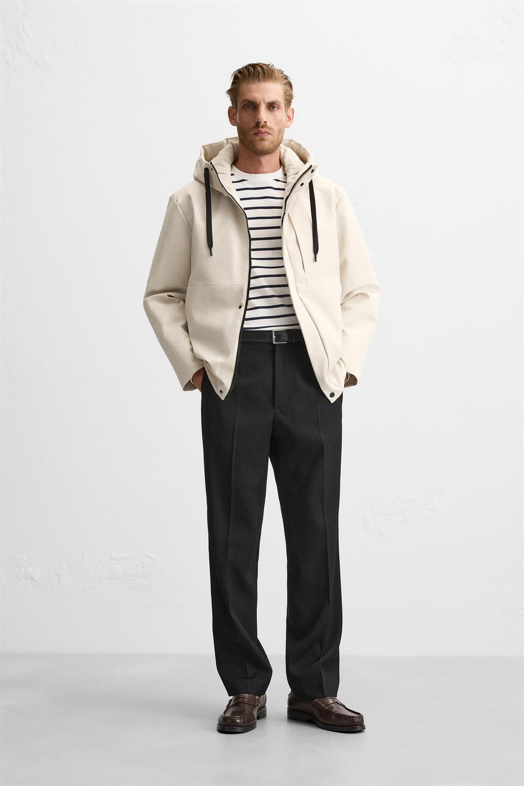 HOODED TECHNICAL JACKET - Zara фото 10