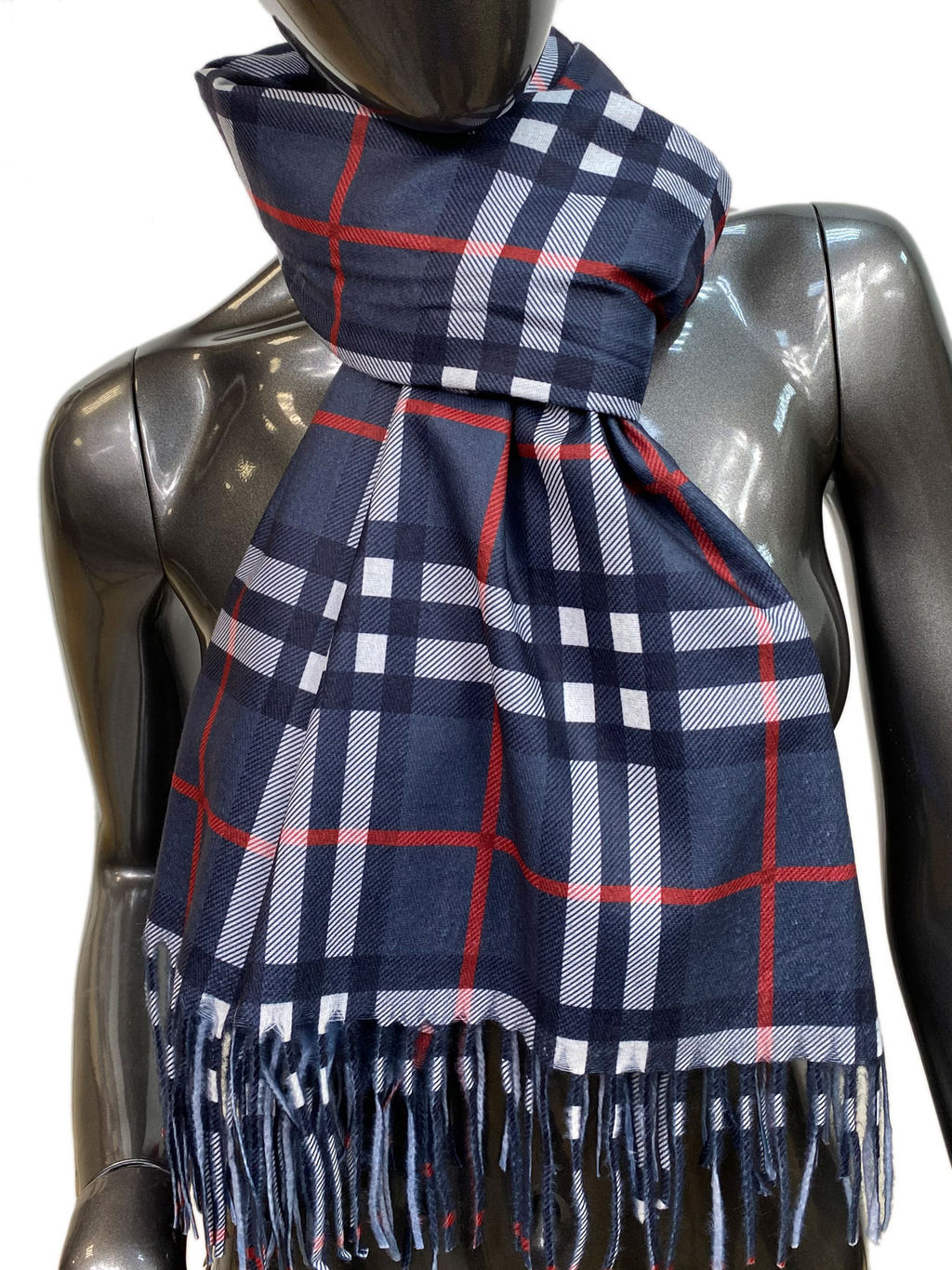 Мягкий палантин из кашемира, мультицвет - Greta фото 13