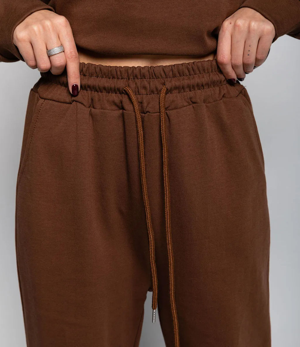 Спортивный костюм #КТ1257, коричневый - Dommod фото 5