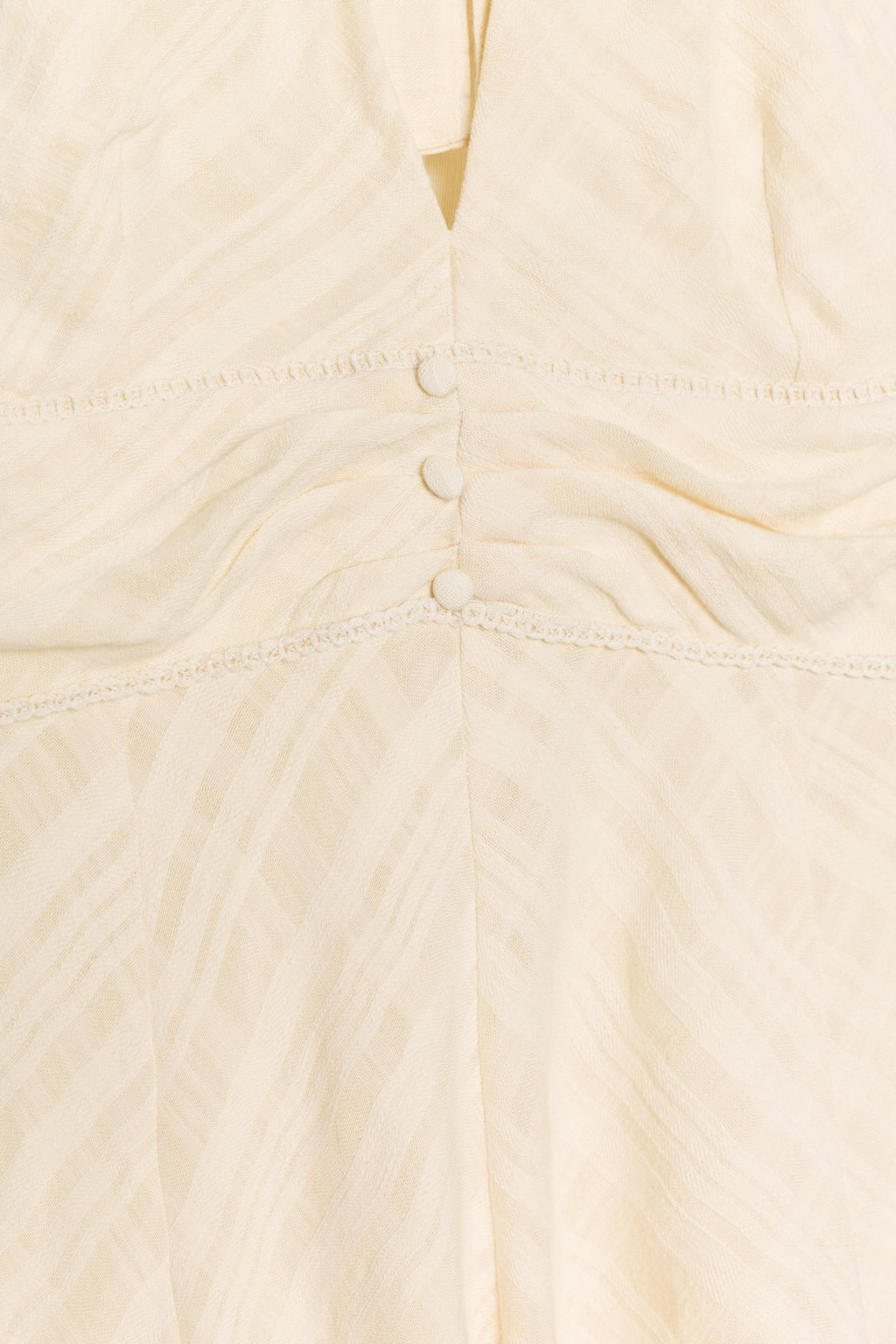 VESTIDO CORTO R?STICO HALTER / Crudo medio - Zara фото 9