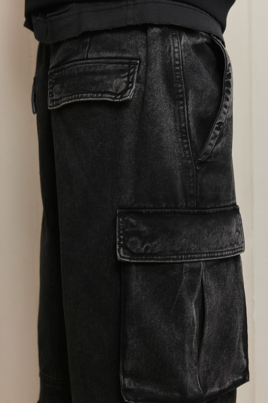 Pantalon cargo Loose Fit - H&m фото 3