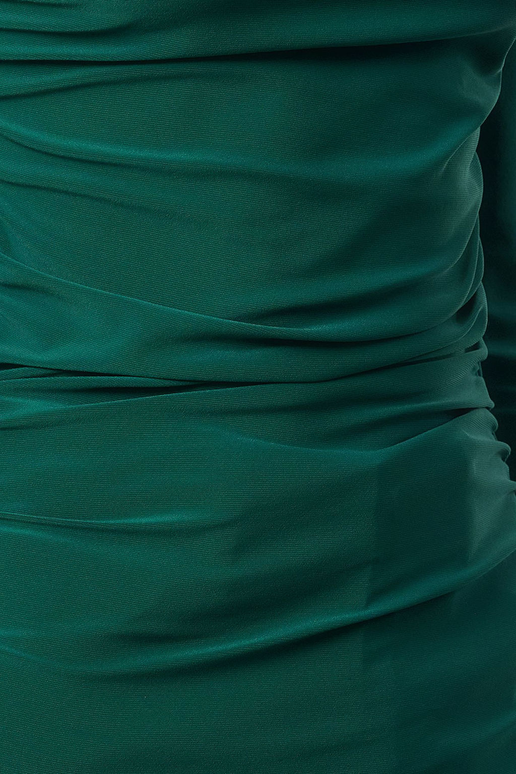 Trendyolmilla Siyah Kay?k Yaka Drapeli Vucuda Oturan Esnek Orme Bluz TWOAW25BZ00109  фото 7