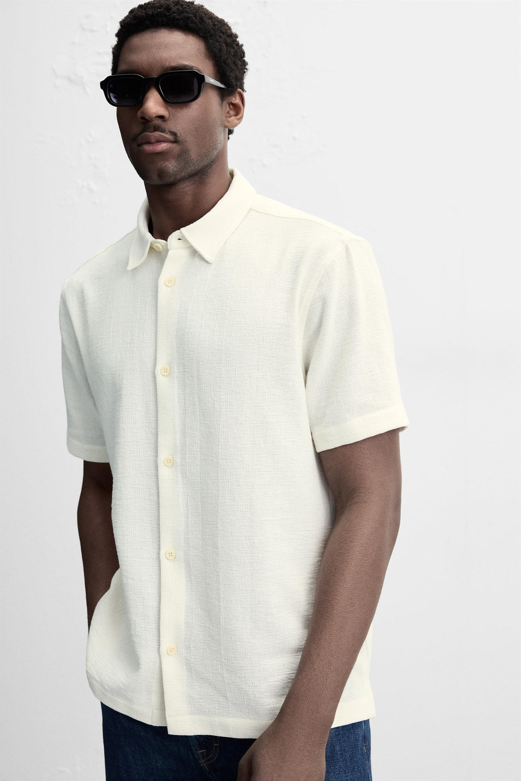 TEXTURED SHIRT - Zara фото 36