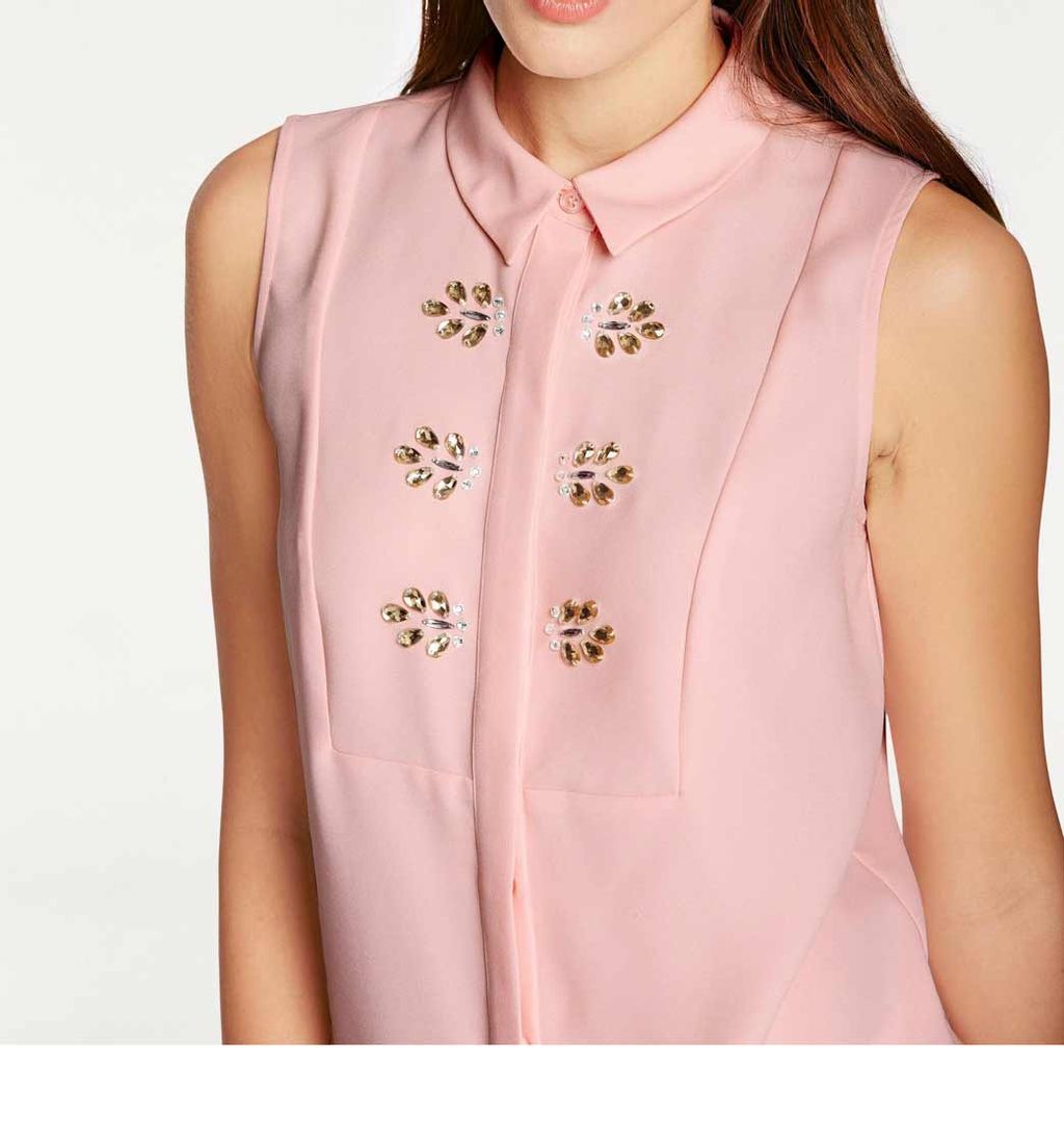 Топ, розовый - Ashley brooke фото 5