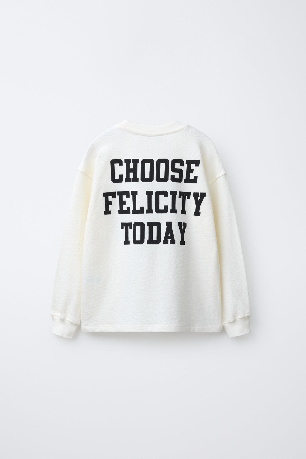 NUMBER AND SLOGAN PRINT T-SHIRT - Zara фото 2