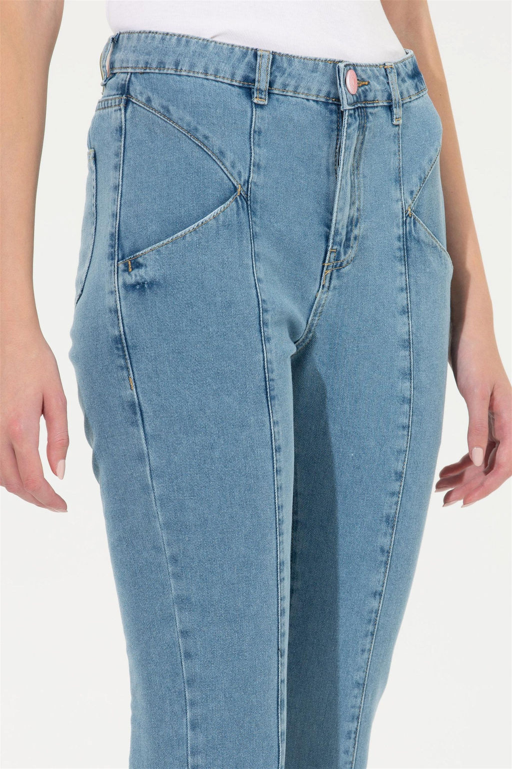 Женские голубые джинсовые брюки Неожиданная скидка в корзине - U.s. polo assn фото 6