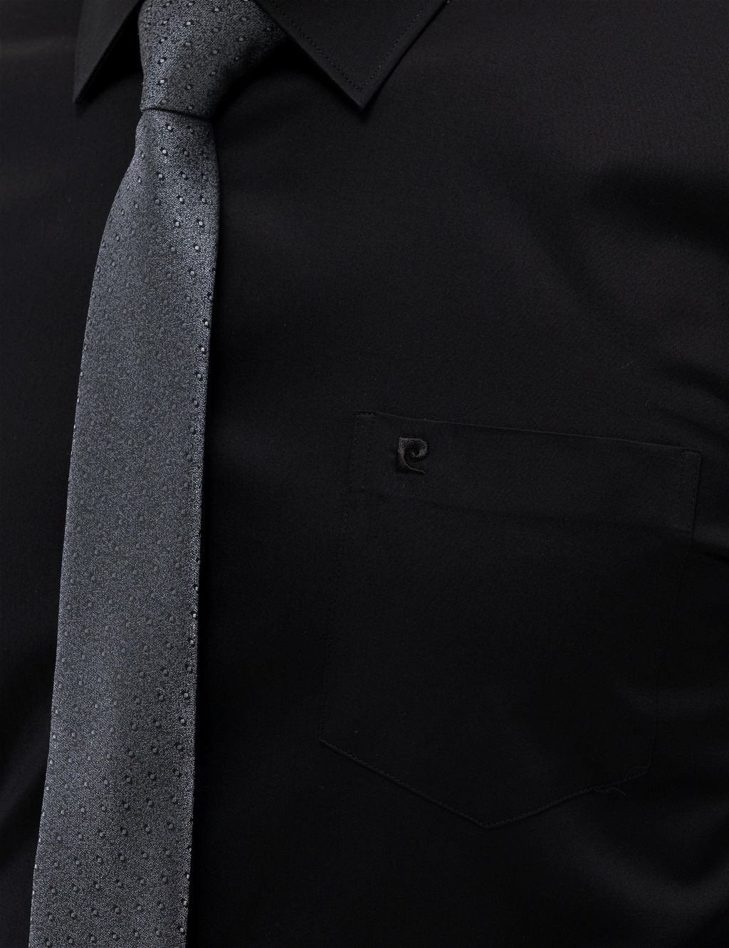 Siyah Regular Fit Uzun Kollu Klasik G_mlek - Pierre cardin фото 7