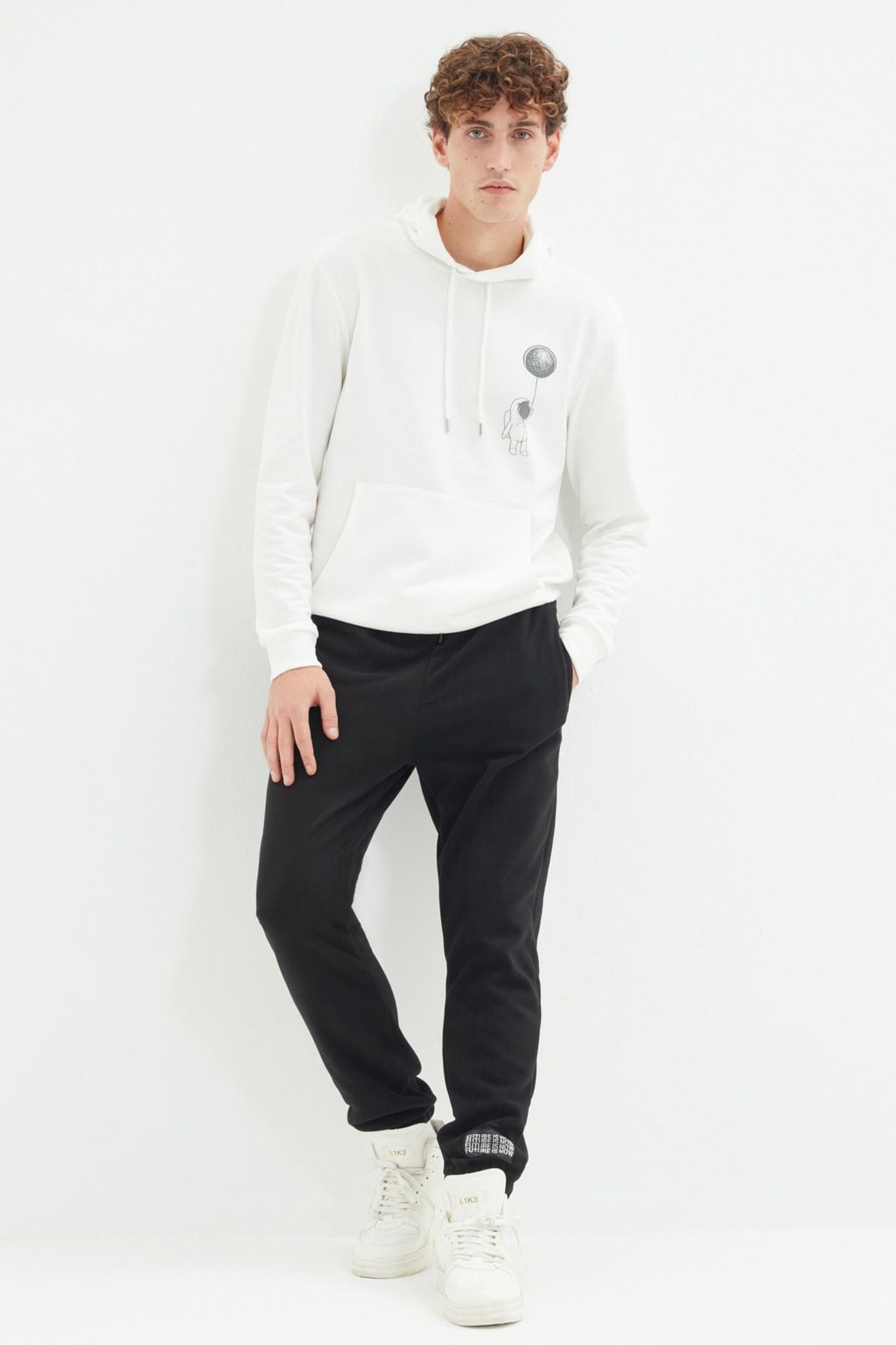 TRENDYOL MAN Haki Regular/Normal Kesim Lastik Paca S?cak Tutan Anti-pilling Polar Esofman Alt? TMNAW22EA0438 - Trendyolmilla фото 2