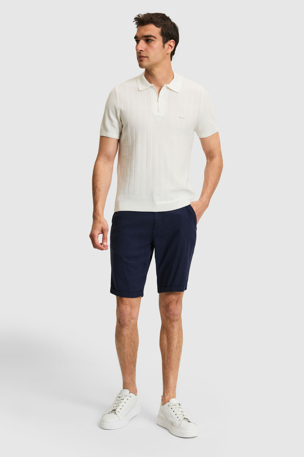 Erkek Regular Fit Polo Yaka Beyaz TiЕГrt - U.s. polo assn фото 4