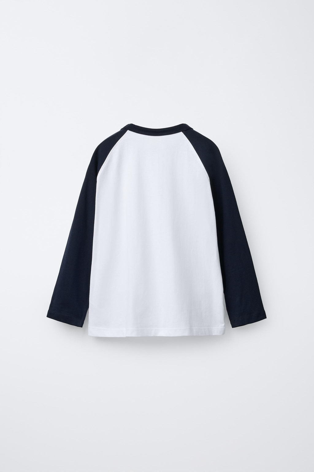 RAGLAN SLEEVE T-SHIRT WITH EMBROIDERED TEXT - Zara фото 2