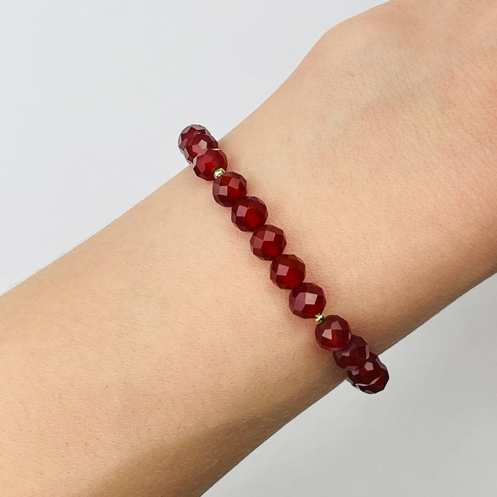 Браслет из Сердолика 16 см +