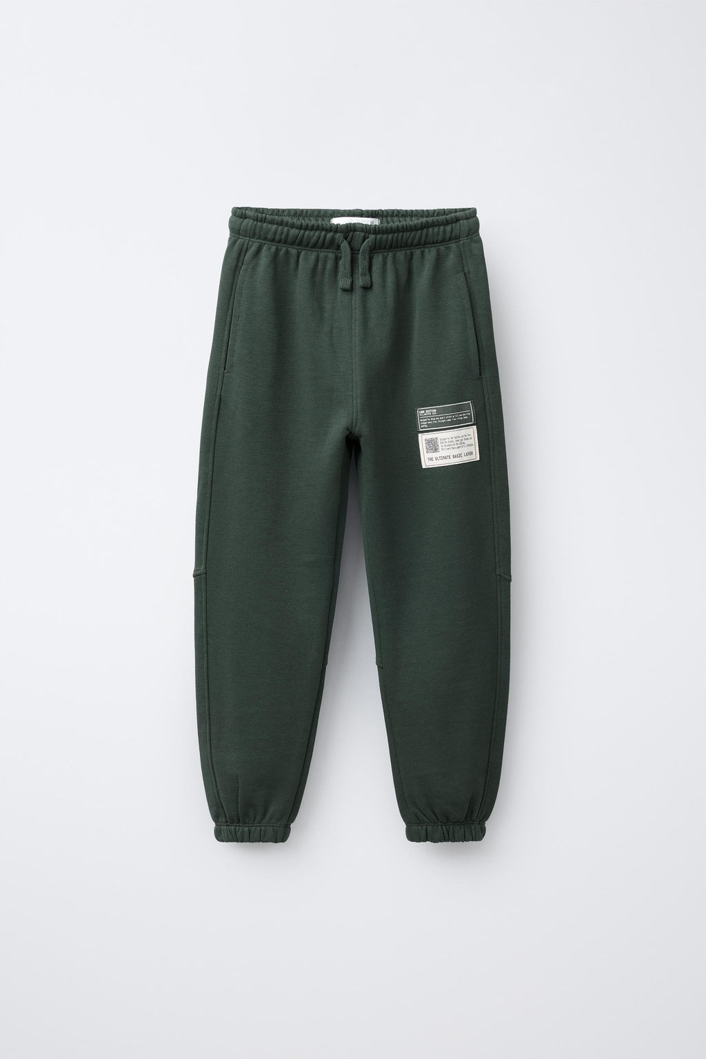 HOODIE AND LABEL JOGGERS SET - Zara фото 4