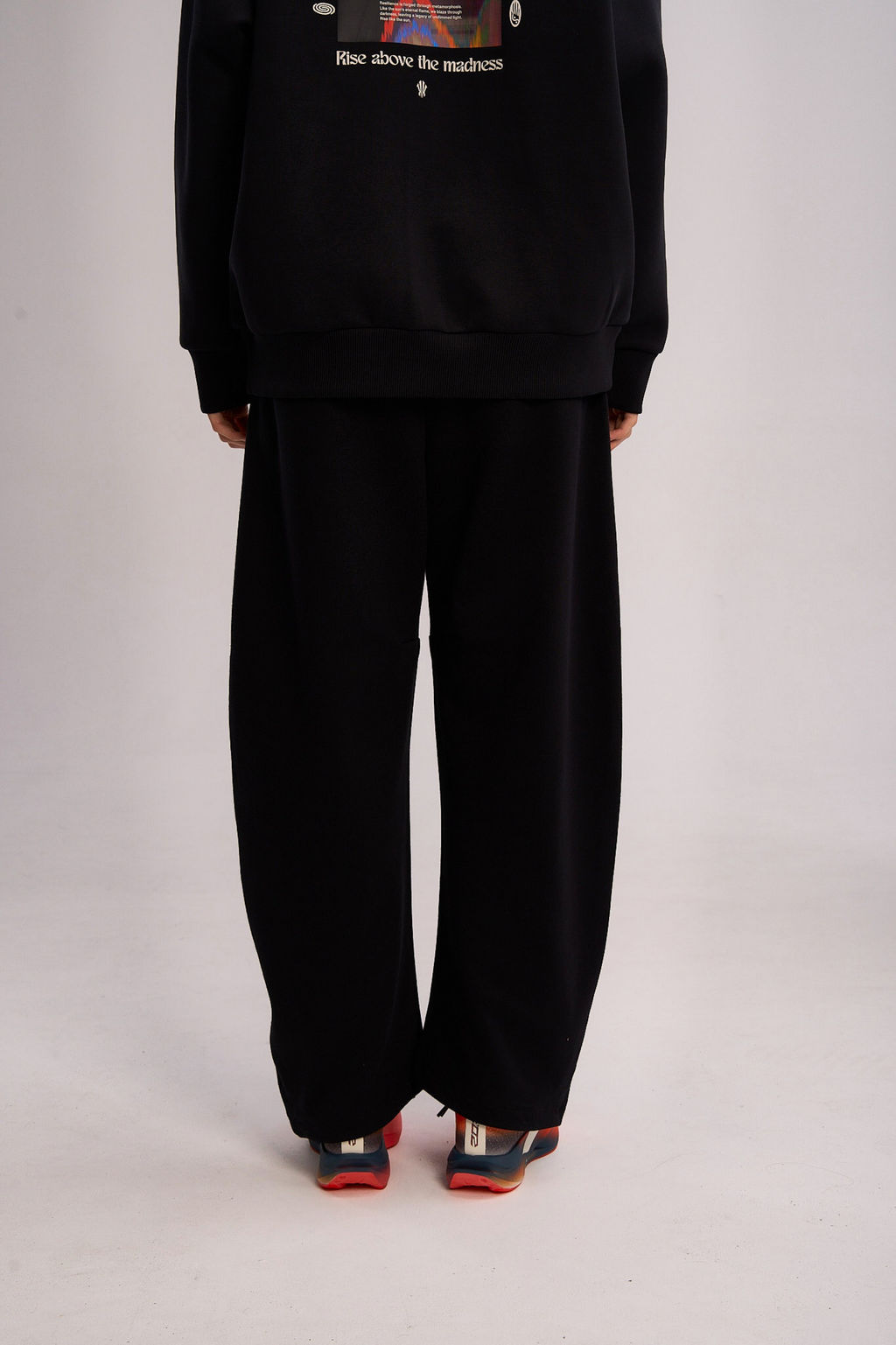 Брюки трикотажные Черный ANTA SKATE Knit Track Pants