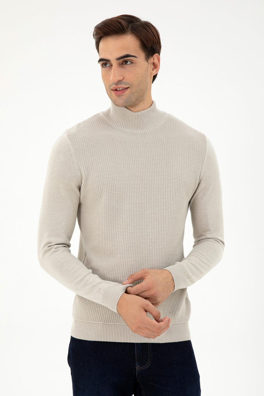 Мужской свитер с камнем Неожиданная скидка в корзине - U.s. polo assn фото 3