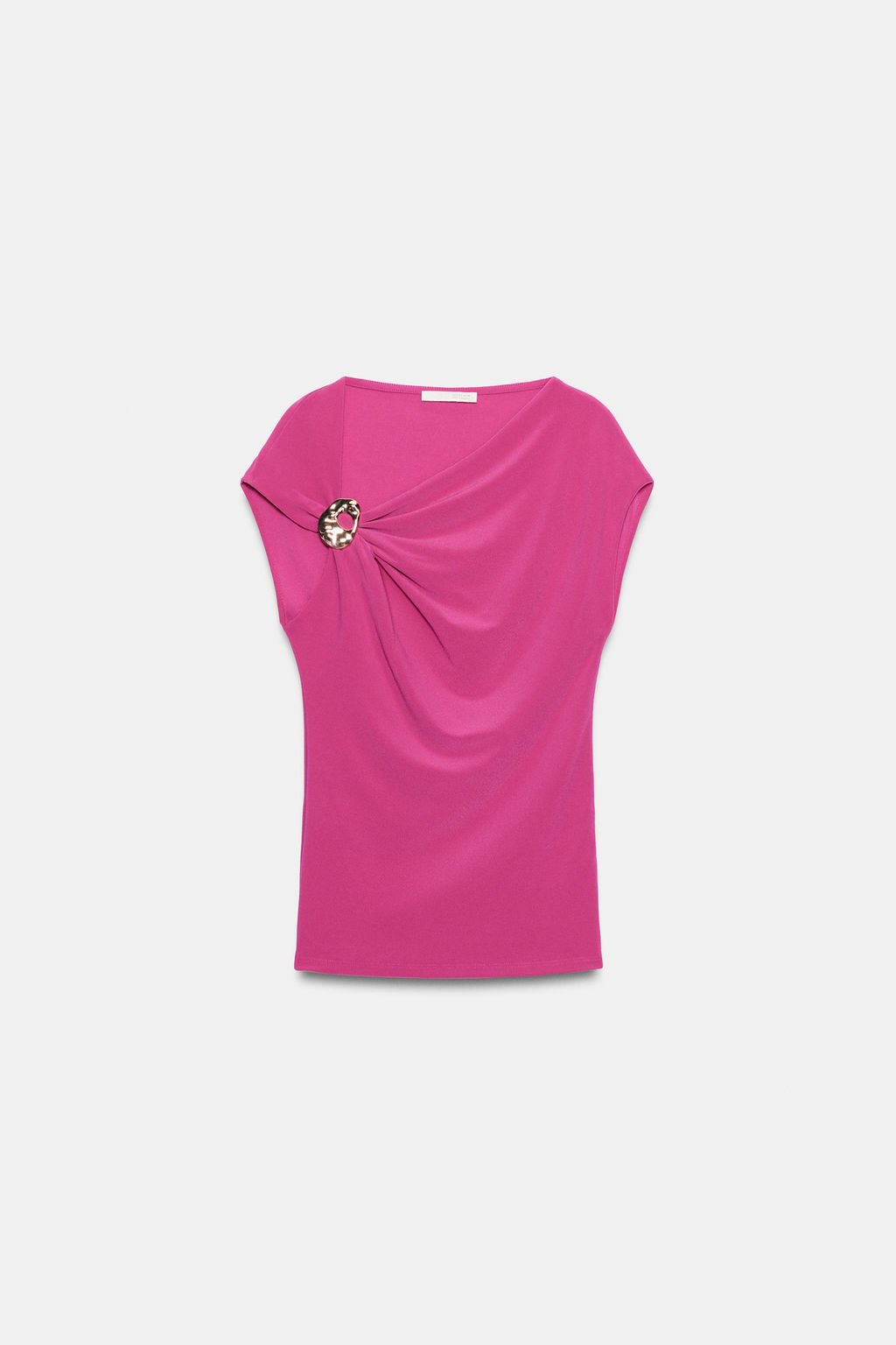TOP DRAPEADO FORNITURA / Rosa