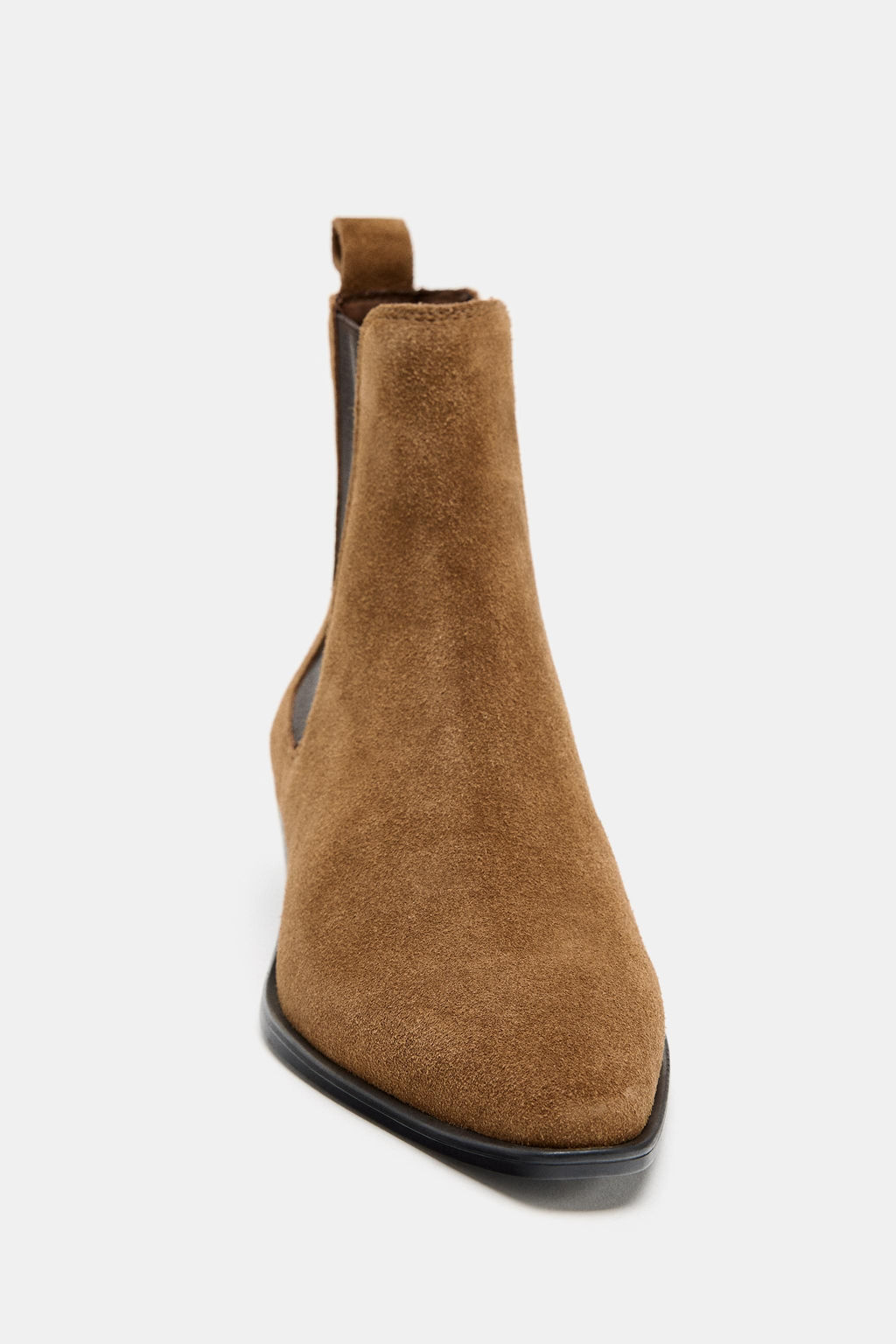 SPLIT SUEDE CHELSEA ANKLE BOOTS - Zara фото 5