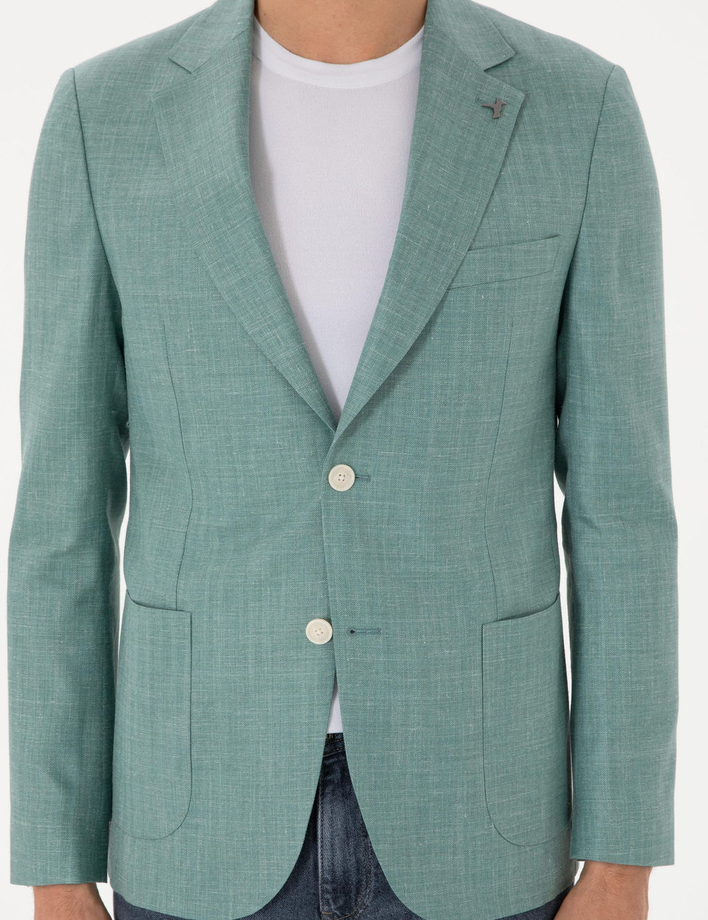 Mint Slim Fit Ceket - Cacharel фото 7