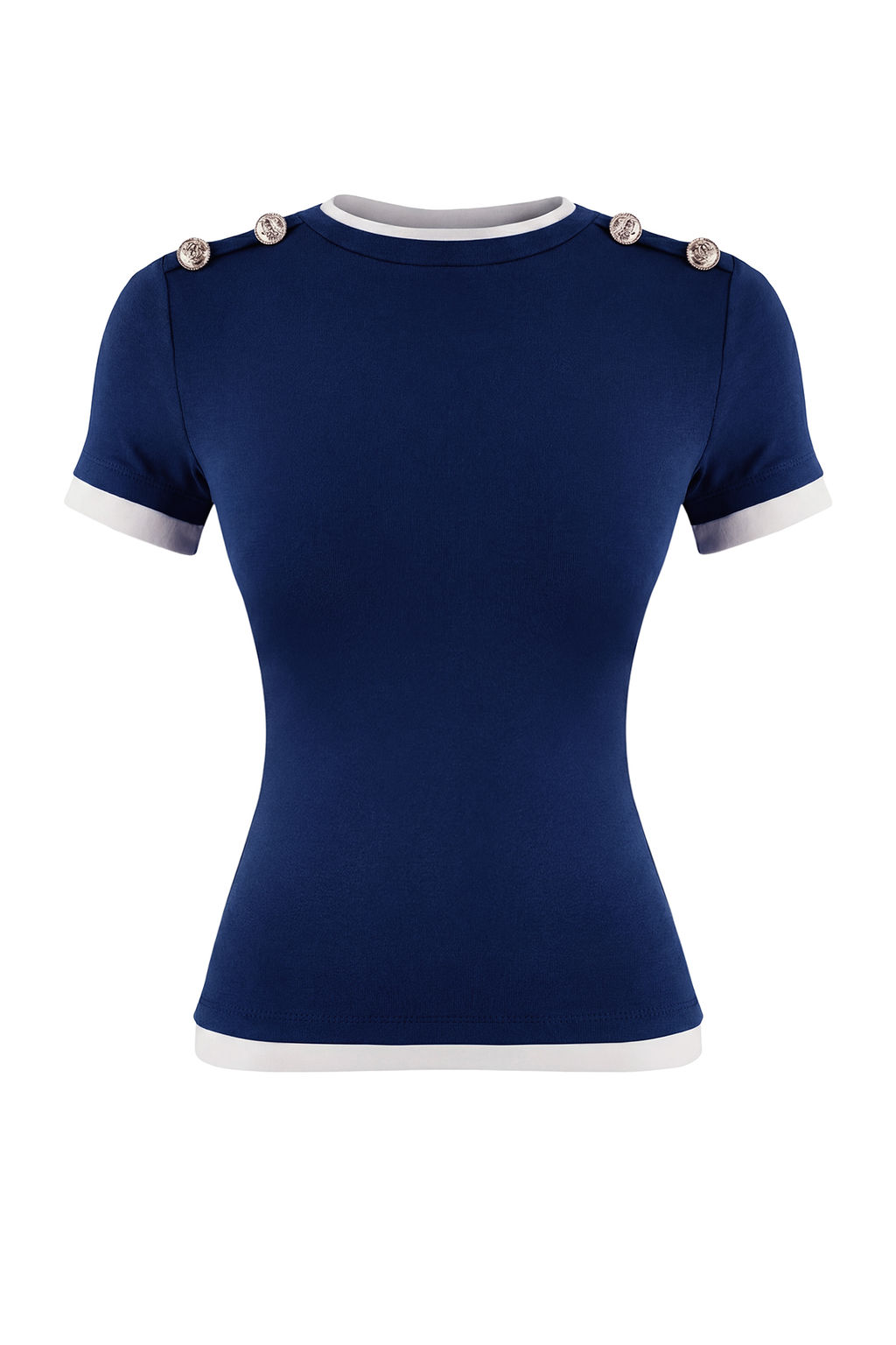 Murdum Fitted/Vucuda Oturan K?sa Kollu Dugmeli Premium Yumusak Orme Bluz TWOSS26BZ00095 - Trendyolmilla фото 11