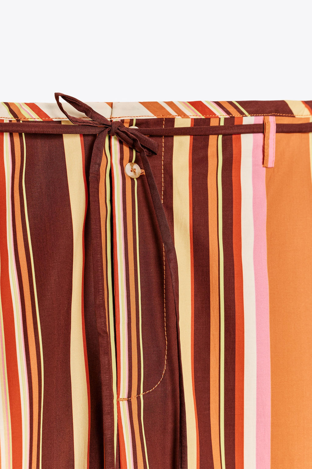 STRIPED FLARE TROUSERS ZW COLLECTION - Zara фото 9