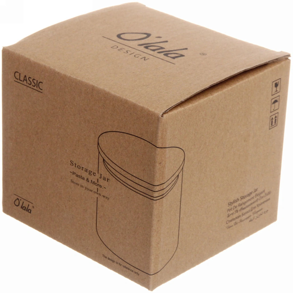 Банка для продуктов стеклянная 650мл "Olala"
