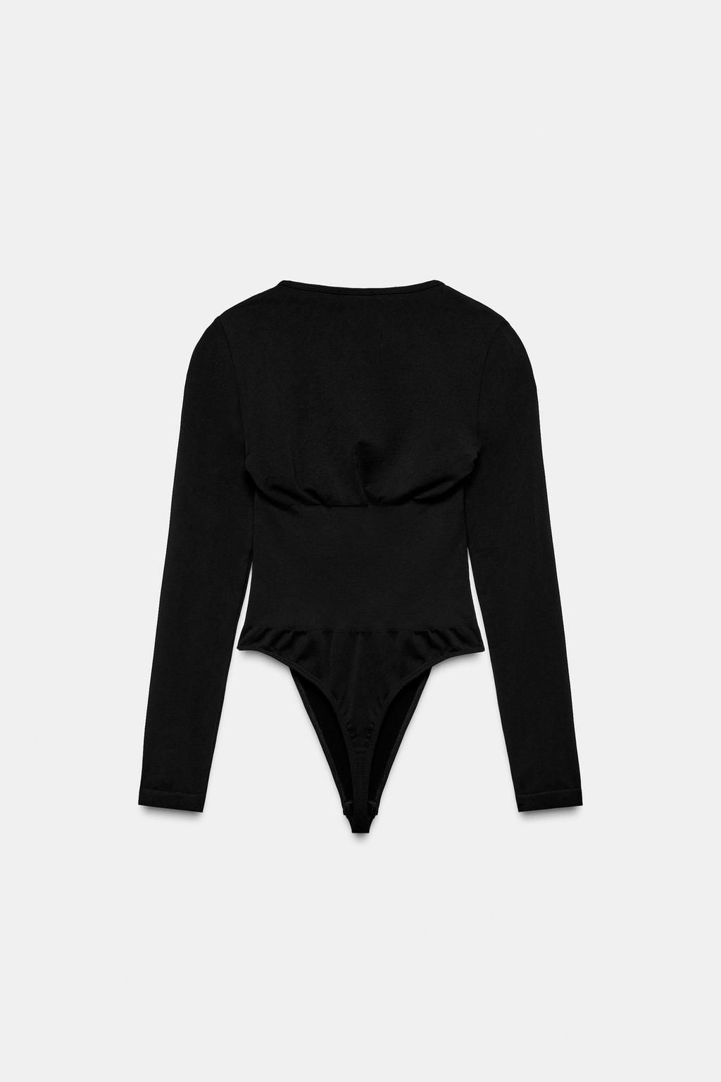 SCULPTED SKI COLLECTION BODYSUIT - Zara фото 7