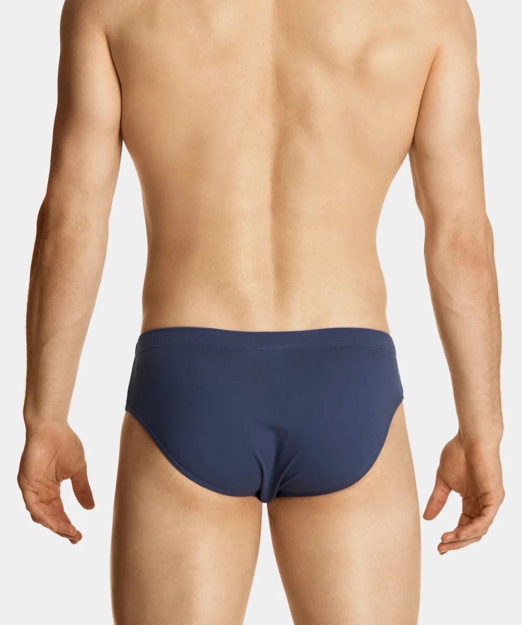 5SMP-003 Трусы классика Five Solid Classic - набор 5 шт. темно-голубой + красный + темно-синий + серо-голубой + голубой - Atlantic фото 2