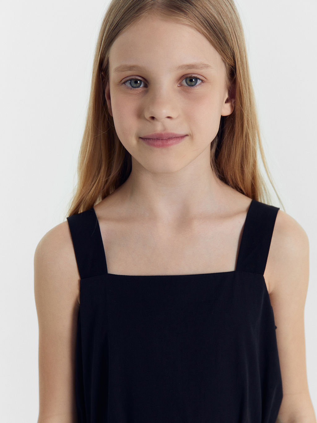 Сарафан для девочек в черном цвете - Mark formelle фото 6