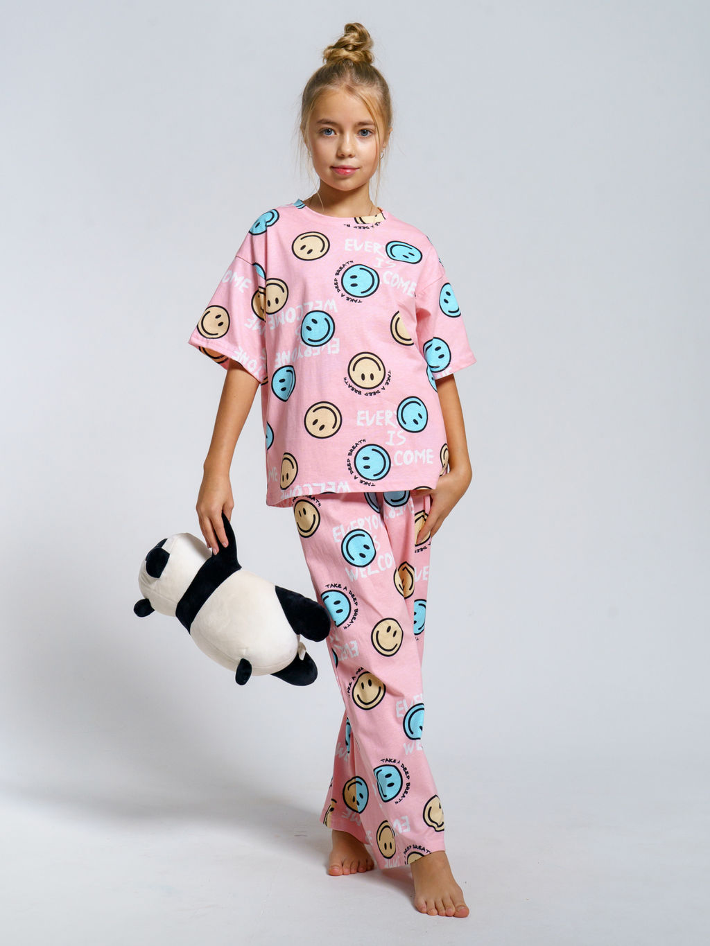 961Д Пижама детская "Смайлики"