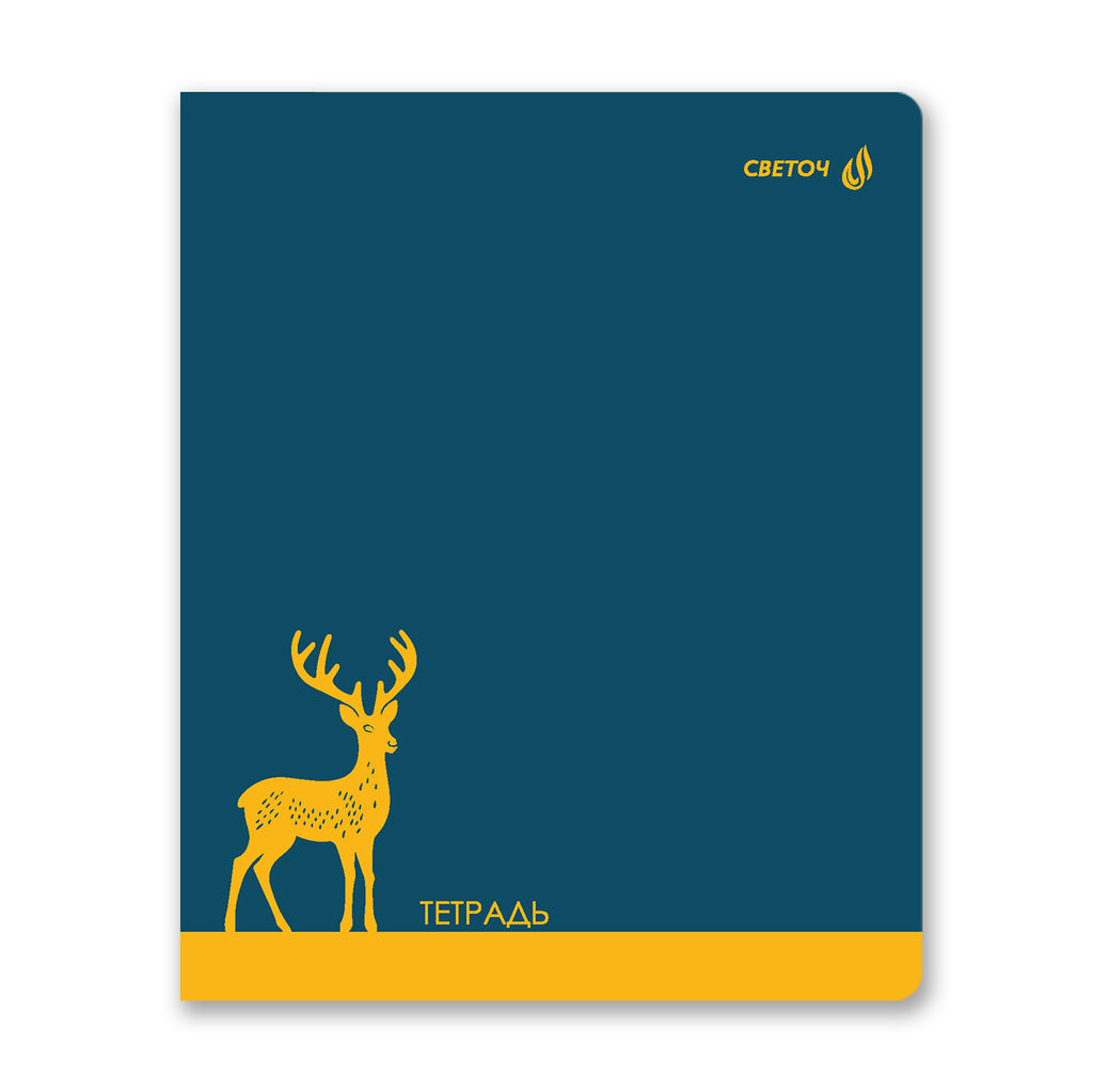 Светоч Т91 Тетрадь ученическая общая, A5 96 л. на скобе 65 г/кв.м , белизна 100 % 5 шт. клетка 01529 Однотонные приключения  фото 3