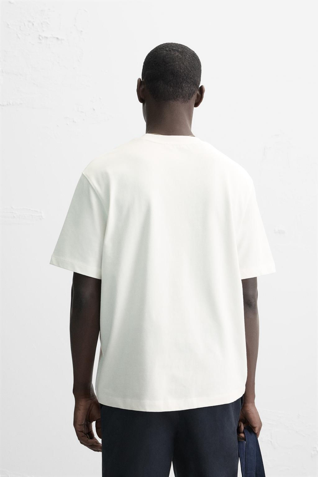 EMBROIDERED SLOGAN T-SHIRT - Zara фото 3