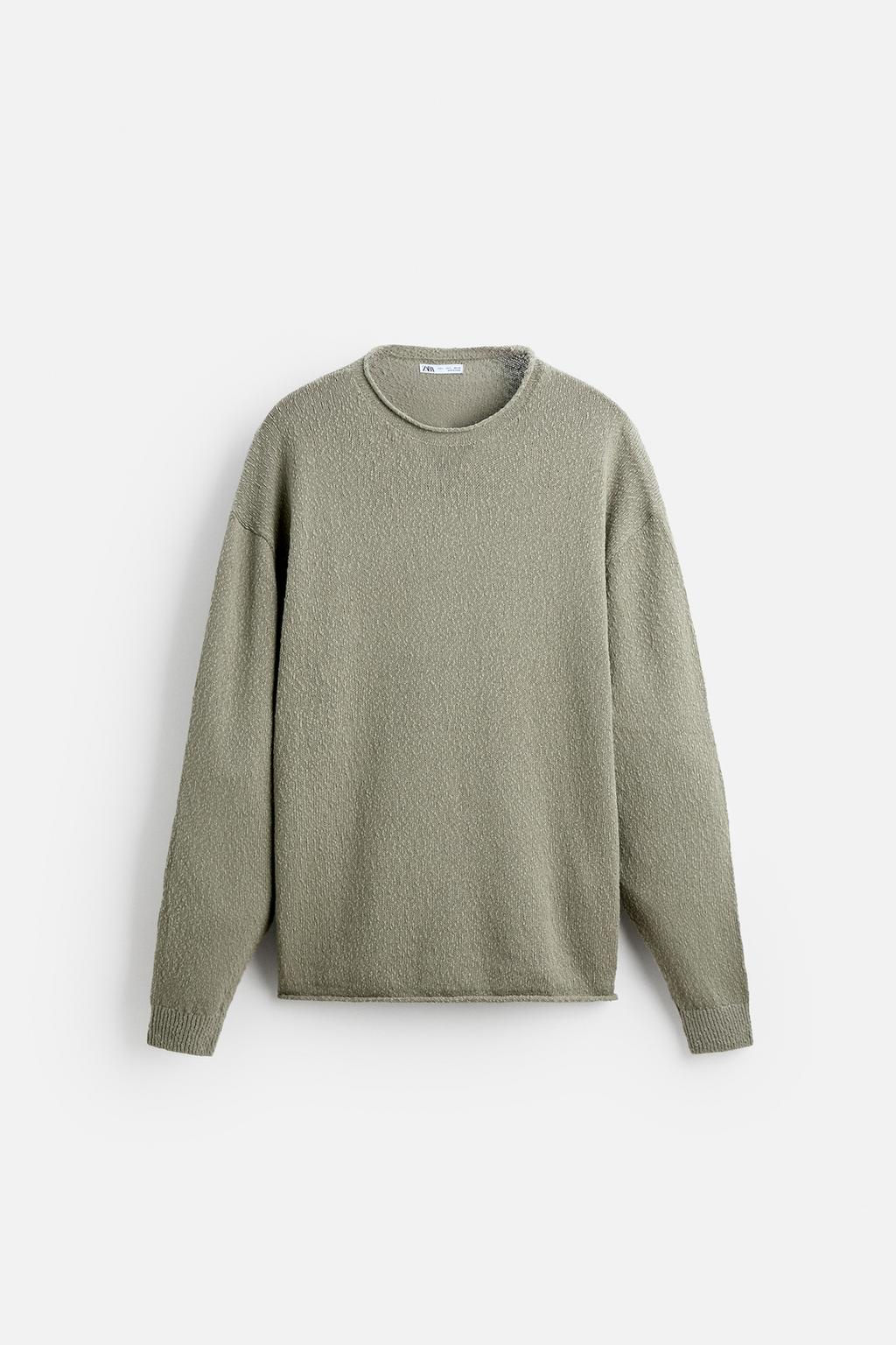 TEXTURED STRUCTURAL SWEATER - Zara фото 14
