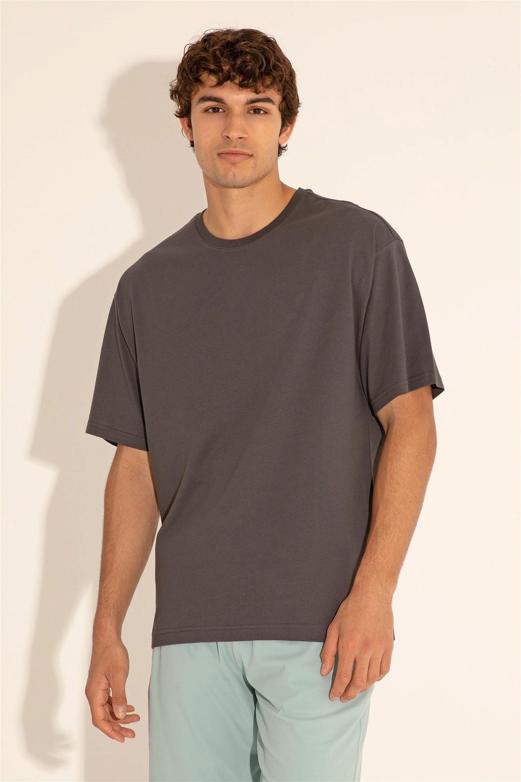 Мужская антрацитовая футболка - U.s. polo assn фото 12