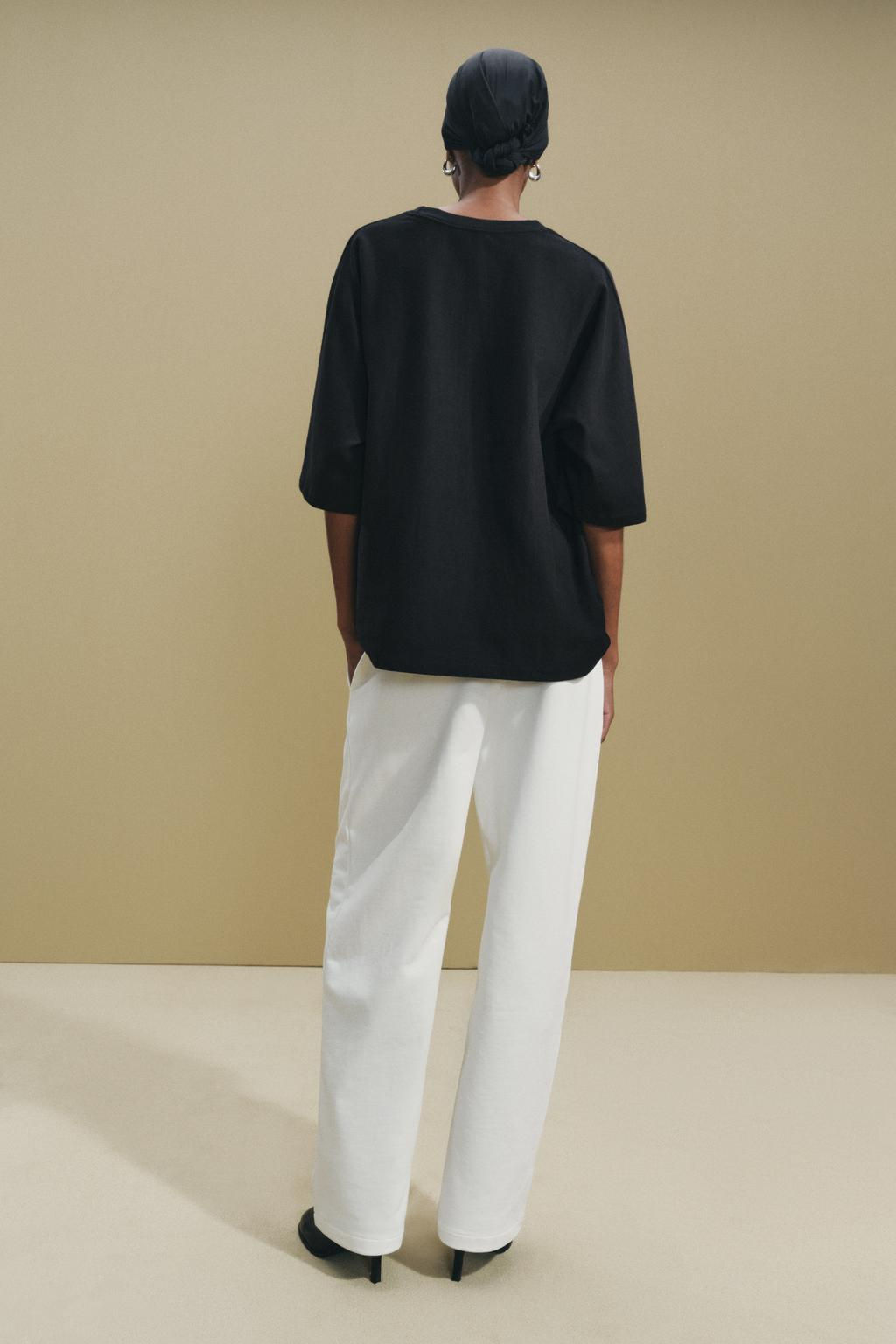 JOGGERS WITH PLEAT DETAIL - Zara фото 5