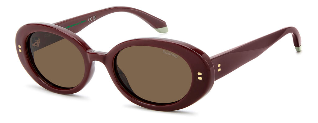 Солнцезащитные очки POLAROID PLD 6253/S/X Бургундия, женские