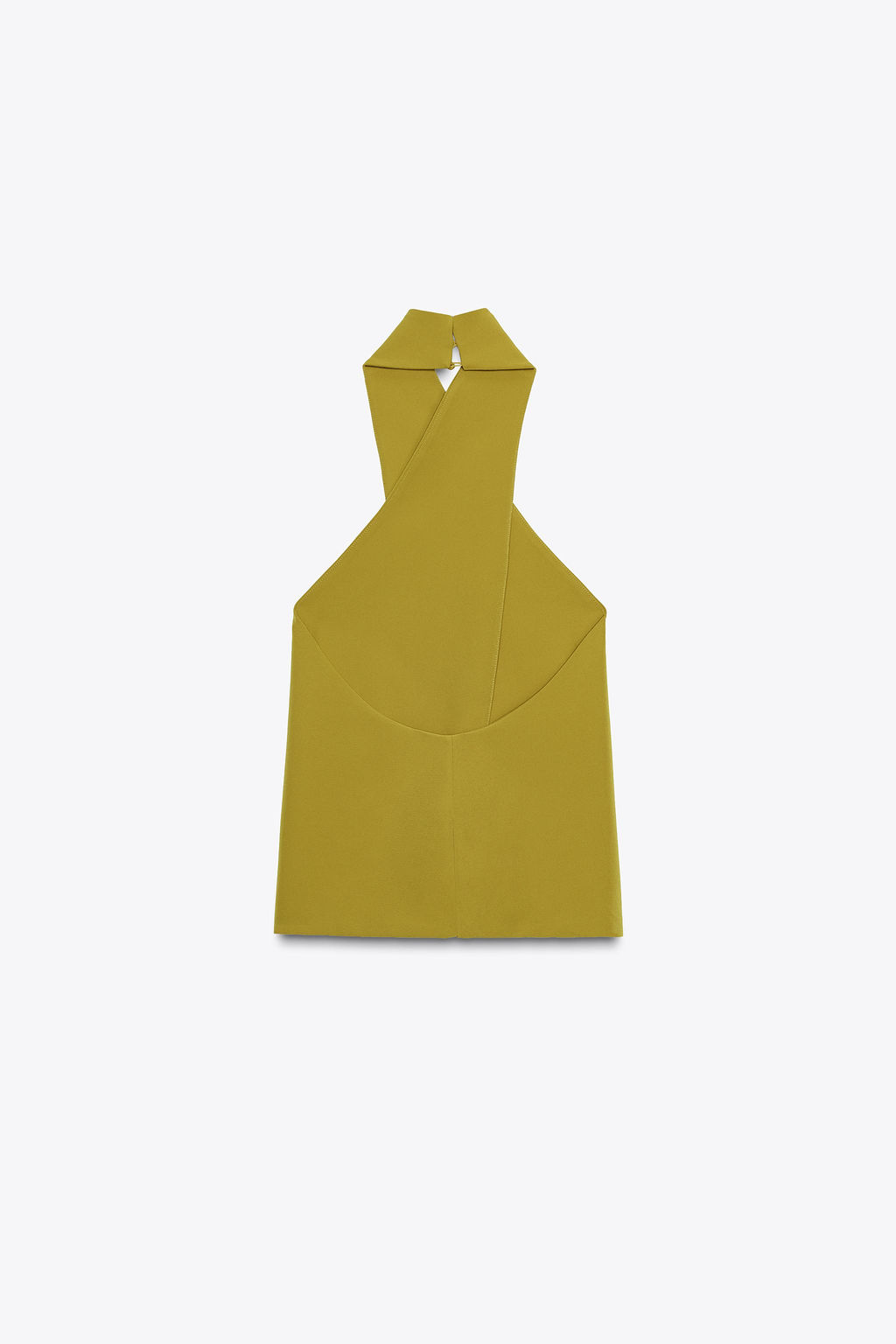 CREPE CROSSOVER TOP