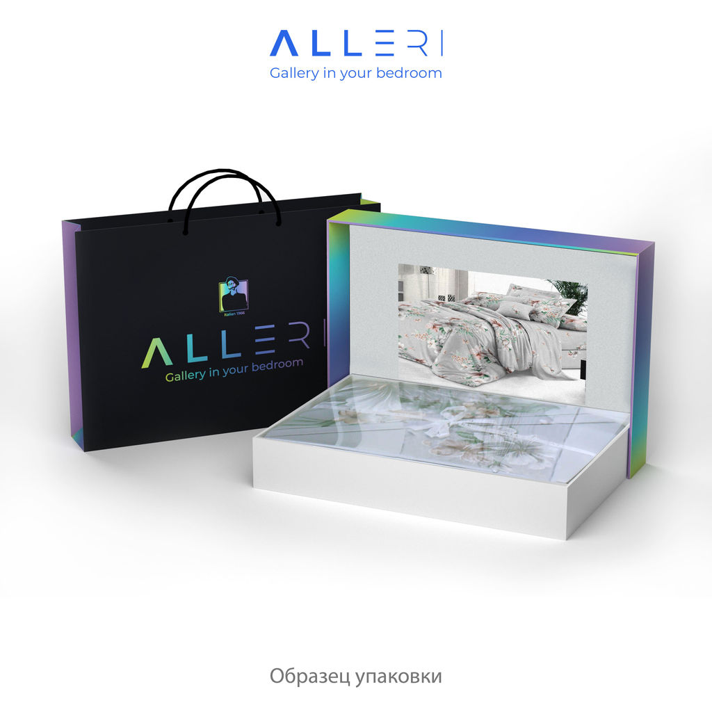 Постельное белье Сатин Premium СП-269 Евро MAX - Alleri фото 4