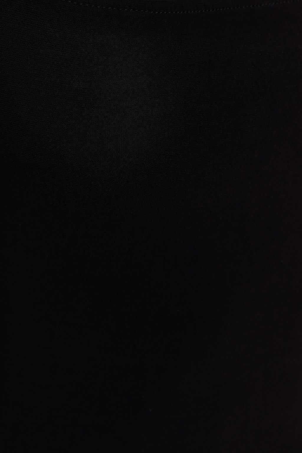 Siyah Kal?n Ask?l? Fitted/Vucuda Oturan Esnek Orme Maxi Kalem Elbise TWOSS24EL00137