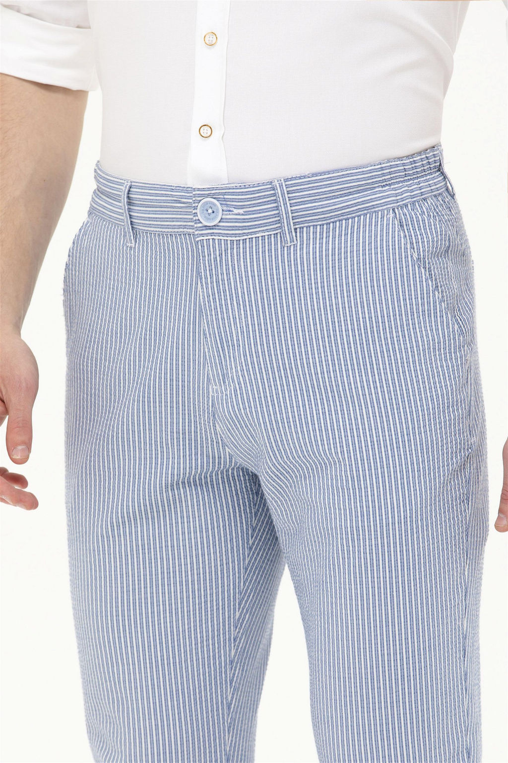 Мужские синие брюки чинос - U.s. polo assn фото 13