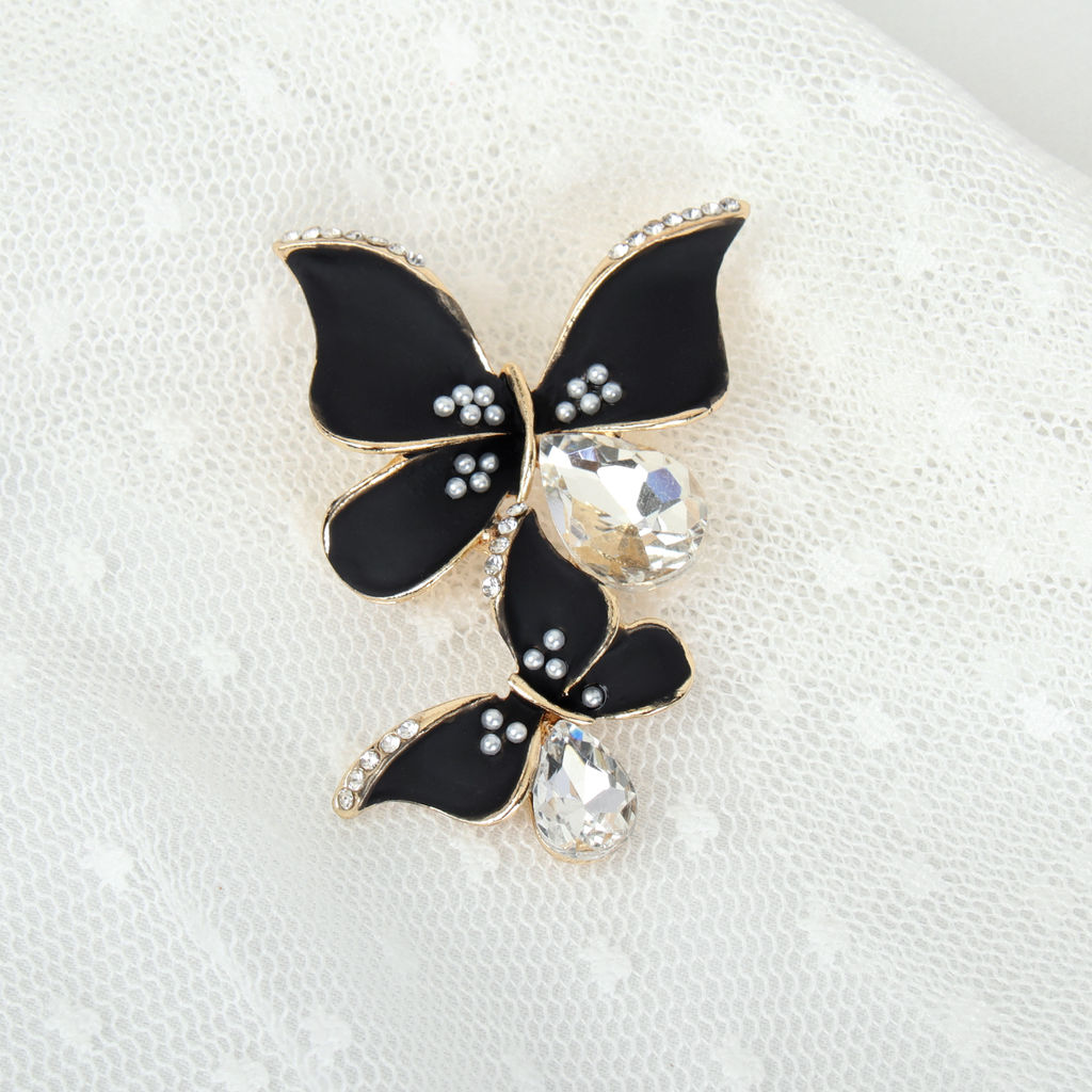 Брошь Бабочки / 4171-1 /уп 24/
