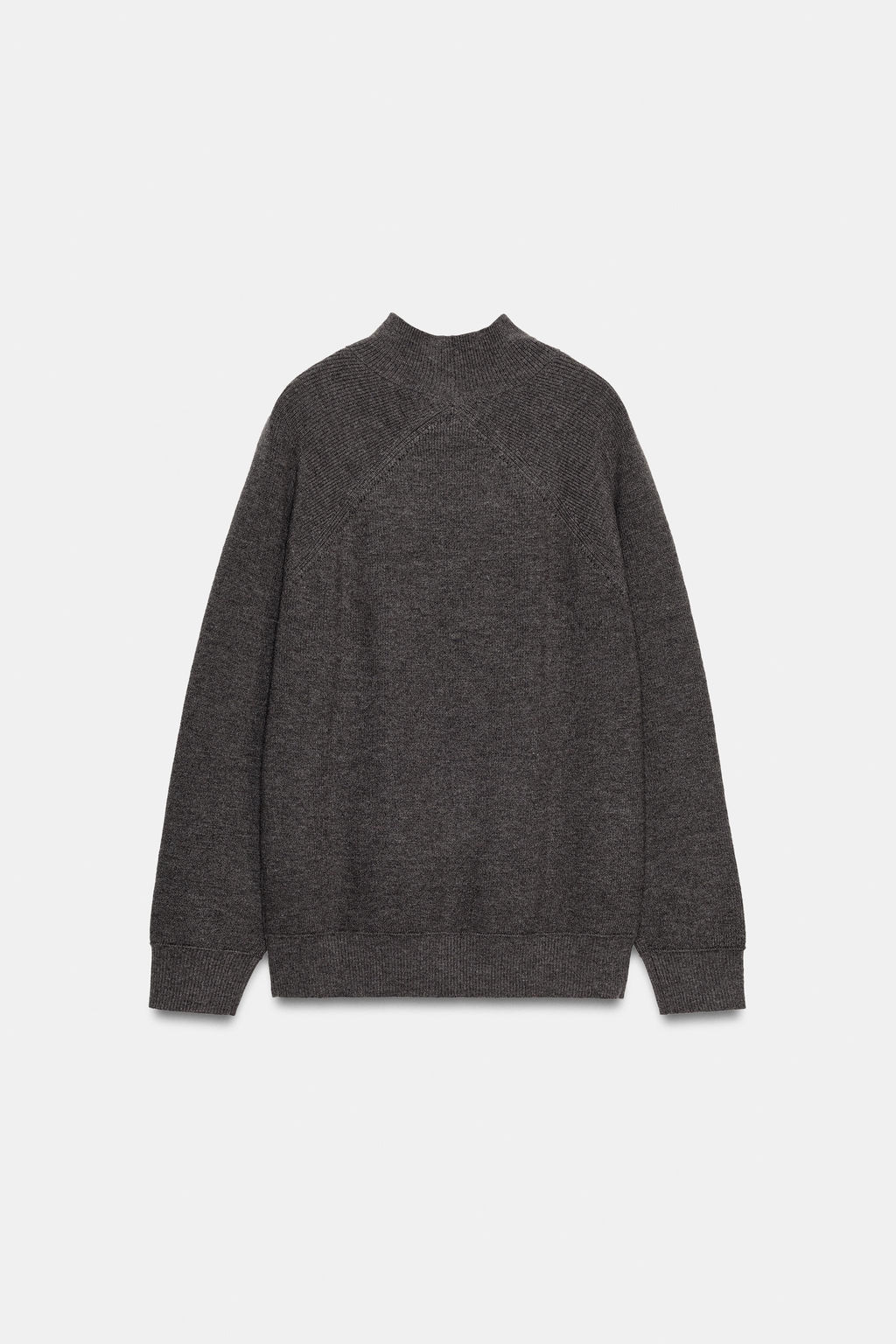 KNIT HIGH NECK JUMPER - Zara фото 13