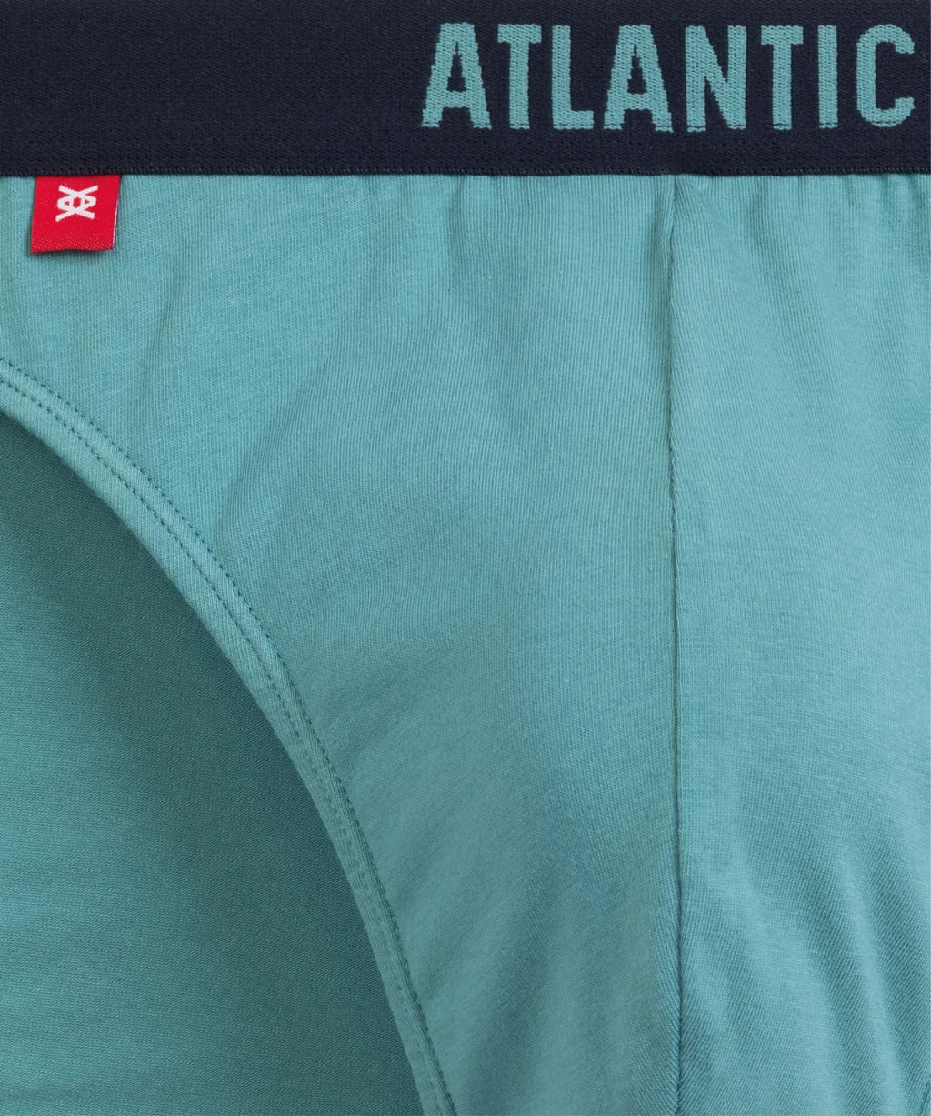ATLANTIC 5SMP-004 Трусы спорт Solid - набор 5 шт. светло-зеленый + темно-синий + светло-голубой + индиго + темно-голубой  фото 8