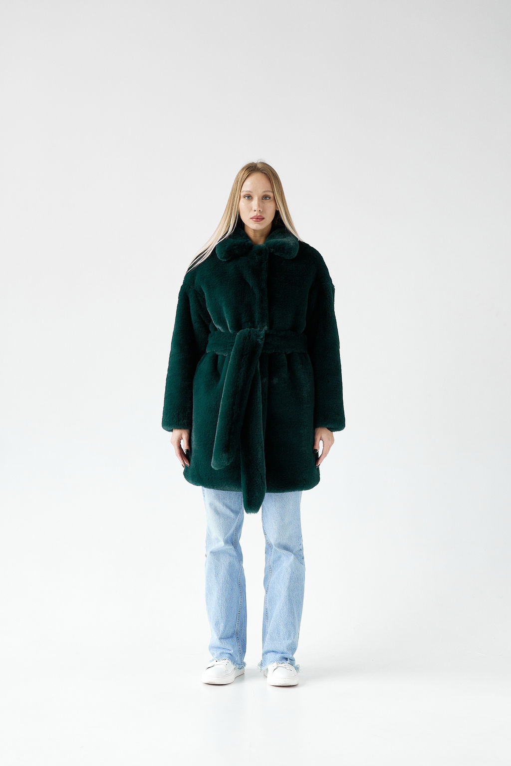 Шубка утеплённая 25005 (белый) - Kankan фото 12