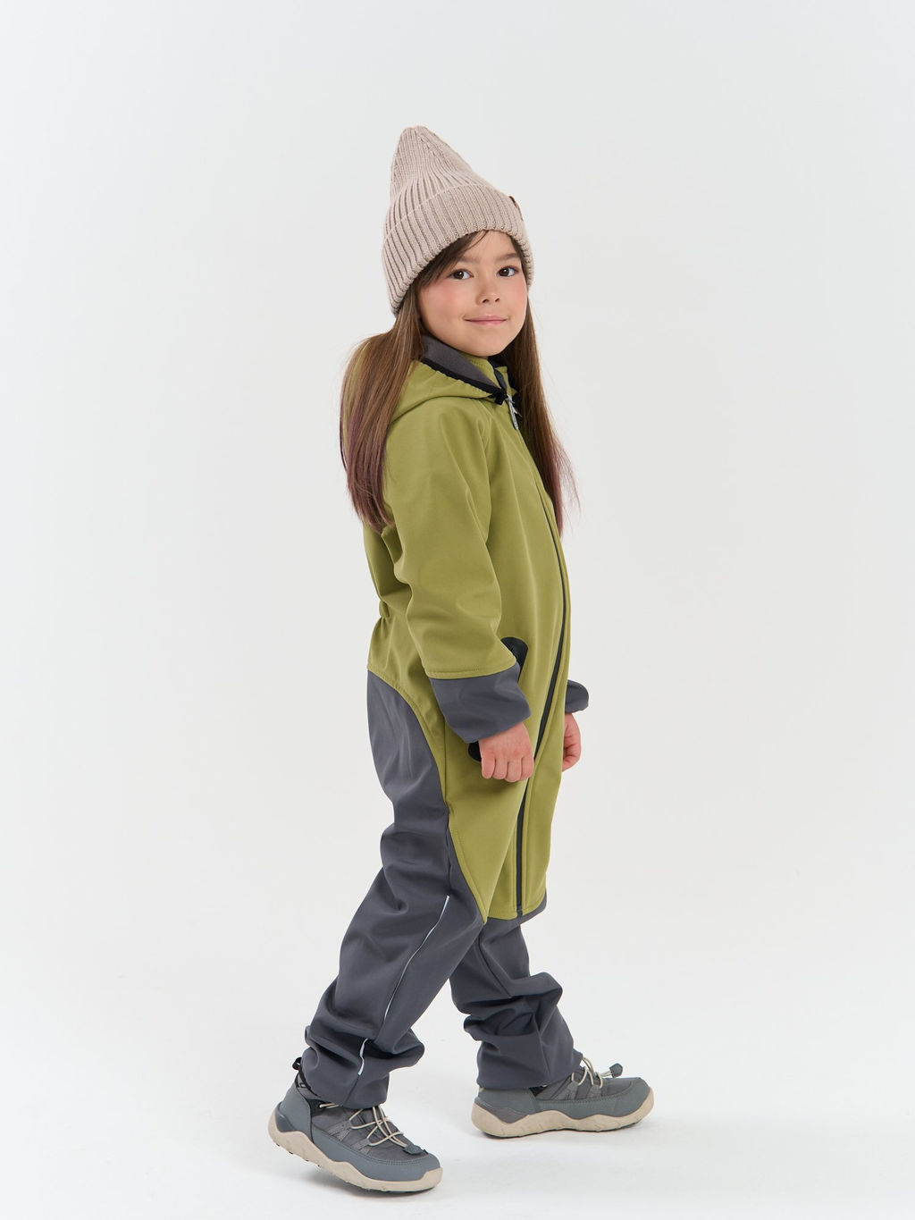 Комбинезон Softshell демисезонный "Фисташка"